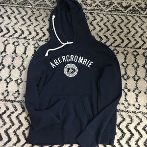 A blue ambercombie hoodie